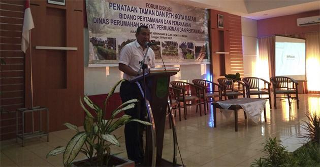 Taman Simpang Sei Panas Dibangun dengan CSR PGN